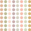 Teacher Created Resources Mini Stickers, 3/8”, Terrazzo Tones Circles, 1,144 Stickers Per Pack, Bundle Of 6 Packs
