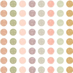 Teacher Created Resources Mini Stickers, 3/8”, Terrazzo Tones Circles, 1,144 Stickers Per Pack, Bundle Of 6 Packs