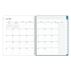Teacher Lesson Planner BS Ditsy Dapple 8.5x11 AY26–27 W/M