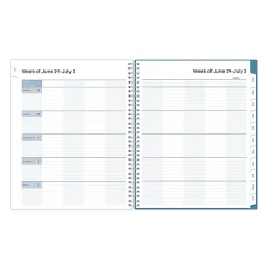 Teacher Lesson Planner BS Ditsy Dapple 8.5x11 AY26–27 W/M