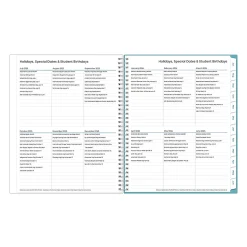 Teacher Lesson Planner BS Teacher Dots CYO 8.5x11 AY26–27