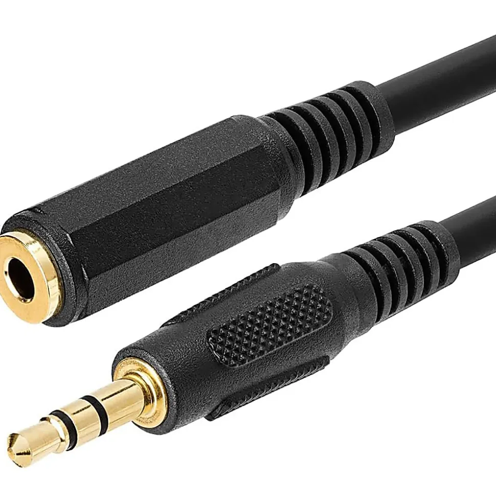 Teachers Choice Handheld Game Buzzer System Extension Cables, 15', Black, Pack Of 8 Cables, TCFT-1751