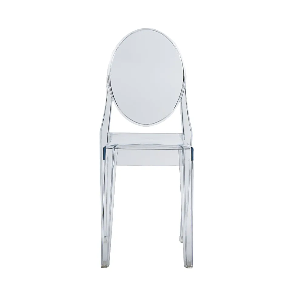 Techni Home Acrylic Ghost Event Stacking Chairs, Clear, Total Qty 4