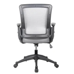 Techni Mobili Ergonomic Mesh Mid-Back Task Chair, Gray
