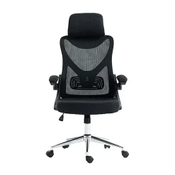 Techni Mobili Ergonomic Mesh High-Back Executive Office Chair, Black