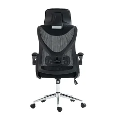 Techni Mobili Ergonomic Mesh High-Back Executive Office Chair, Black