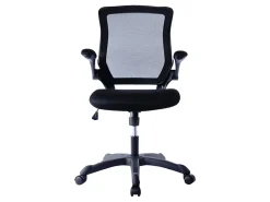 Techni Mobili Ergonomic Mesh High-Back Task Chair, Black