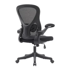 Techni Mobili Ergonomic Mesh High-Back Task Chair, Black