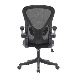 Techni Mobili Ergonomic Mesh High-Back Task Chair, Black