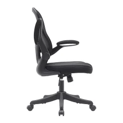 Techni Mobili Ergonomic Mesh High-Back Task Chair, Black
