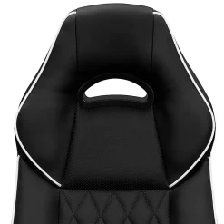 Techni Mobili High-Back Executive Sport Race Office Chair, Black, Total Qty 1