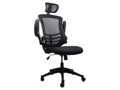 Techni Mobili Modern Ergonomic Mesh High-Back Executive Office Chair, Black, Total Qty 1