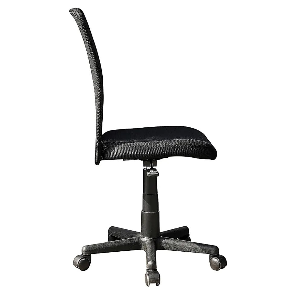 Techni Mobili RTA-9300B-BK Mesh Task Office Chair, Black