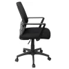 Techni Mobili RTA-2026C-BK Mesh Task Chair, Black, Lumbar & Tilt