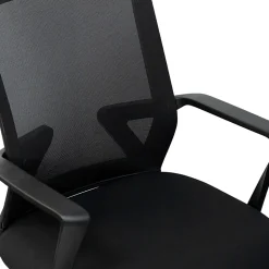 Techni Mobili RTA-2026C-BK Mesh Task Chair, Black, Lumbar & Tilt