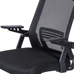 Techni Mobili RTA-3245C-BK Office Mesh Chair, Black