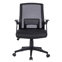 Techni Mobili RTA-3245C-BK Office Mesh Chair, Black