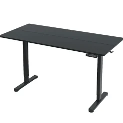 Techni Mobili 55”W Electric Adjustable Height Standing Desk, Black, Total Qty 1