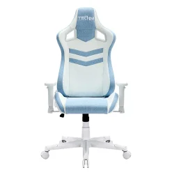 Techni Sport Pastel Series Ergonomic Faux Leather Computer Gaming Chair, Blue