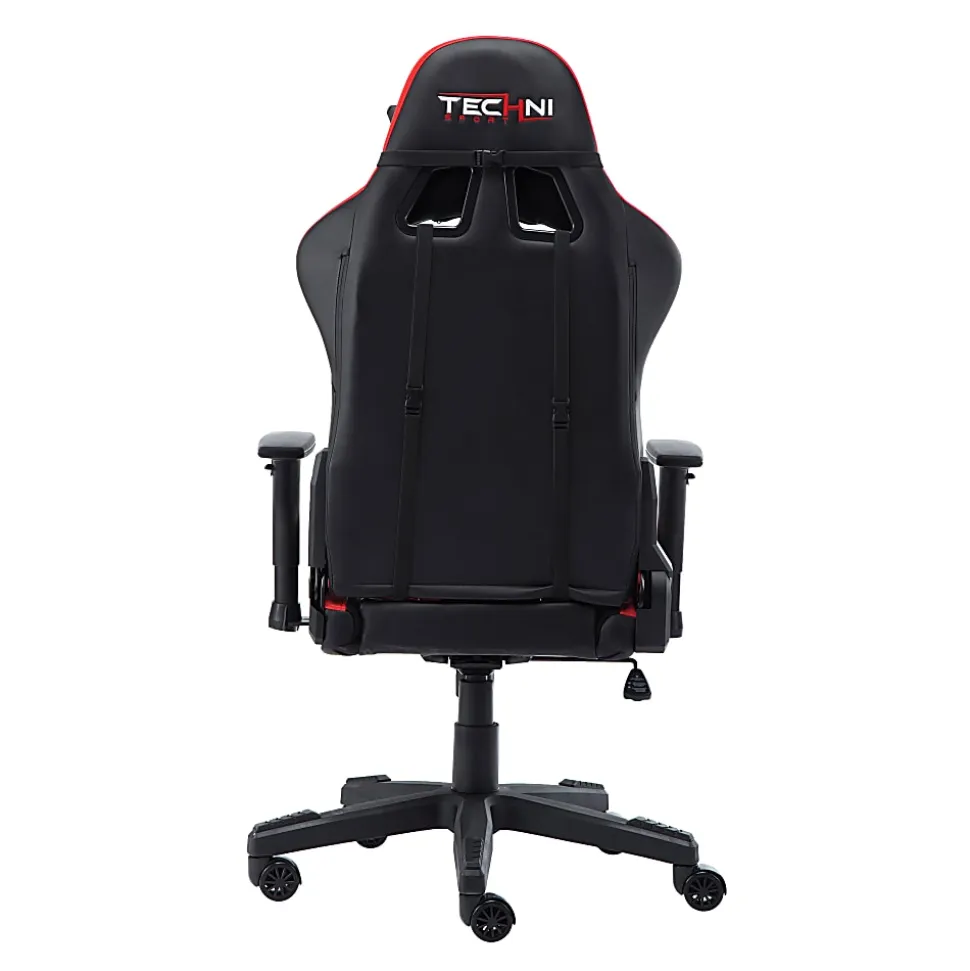 Techni Sport RTA-TS90-RED Ergonomic Faux Leather Computer Gaming Chair