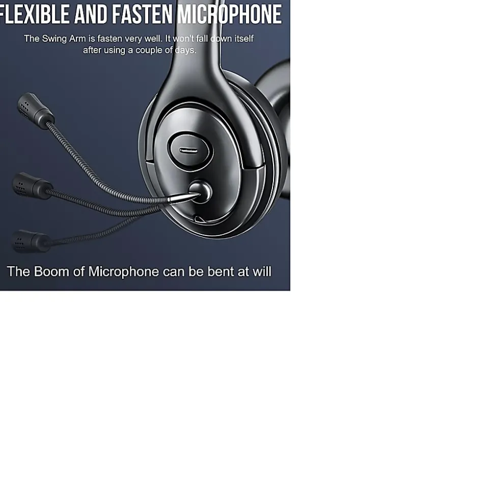 Techprotectus Noise Cancelling Headset, USB Connector, Black, TP-H13H-USB