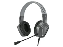 Techprotectus USB Noise Cancelling Headset, With Boom Mic, USB Connector, Black, TP-H16-USBBV