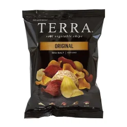 Terra Real Vegetable Chips, Original, 1 Oz, Pack Of 24