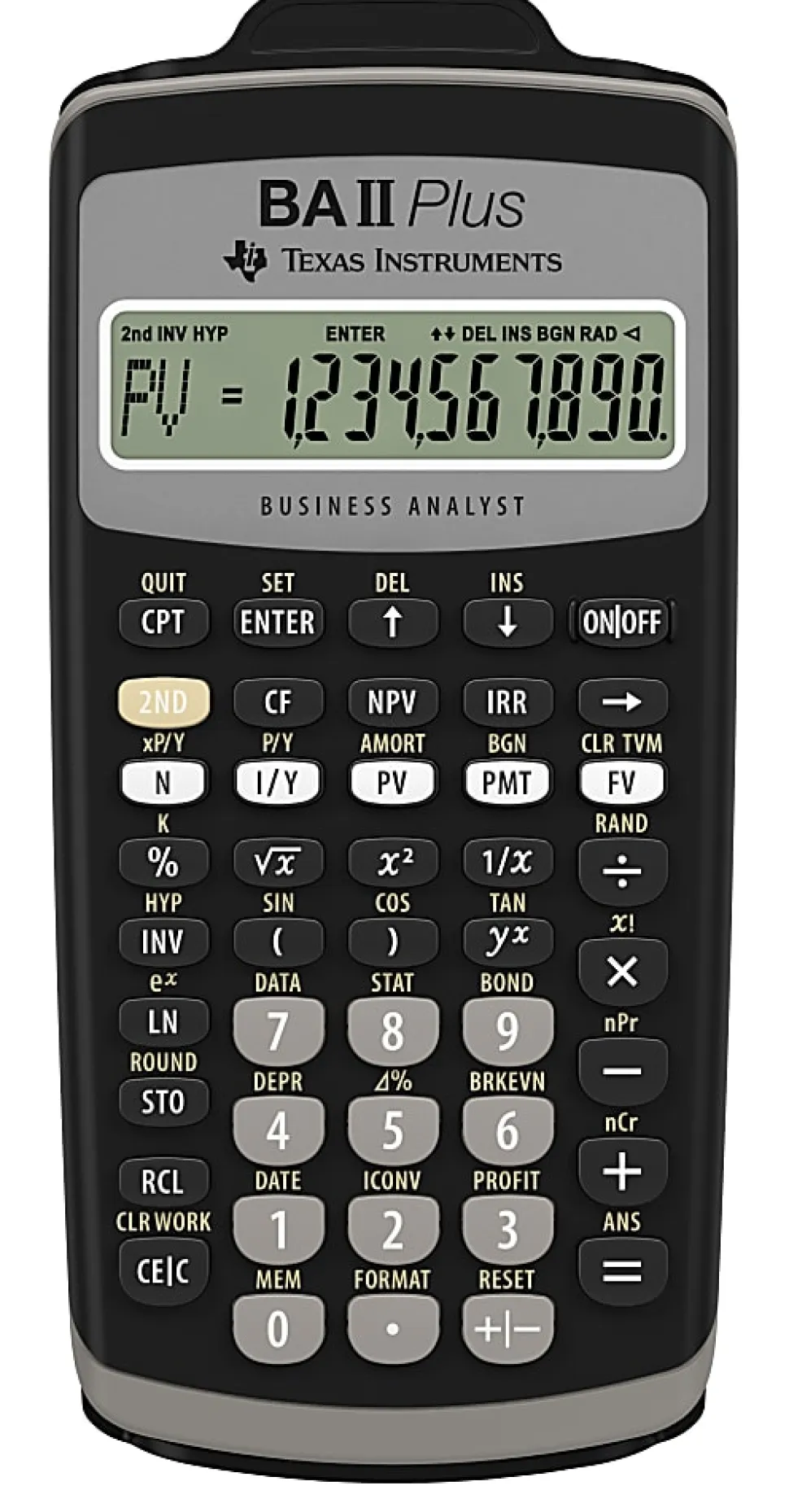 Texas Instruments® BA II Plus Financial Calculator