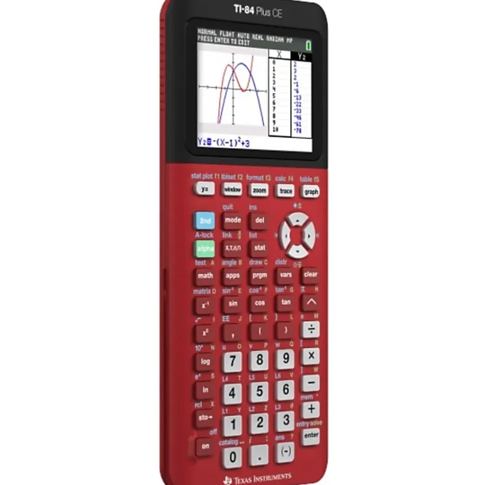 Texas Instruments Familiar TI-84 Plus Graphing Calculator
