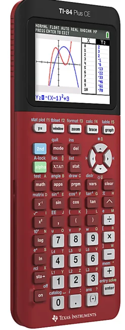 Texas Instruments Familiar TI-84 Plus Graphing Calculator