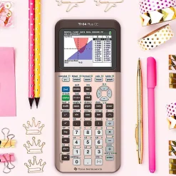 Texas Instruments® TI-84 Plus CE Color Graphing Calculator, Rose Gold
