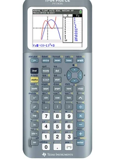 Texas Instruments® TI-84 Plus CE Color Graphing Calculator, Fractal Frost