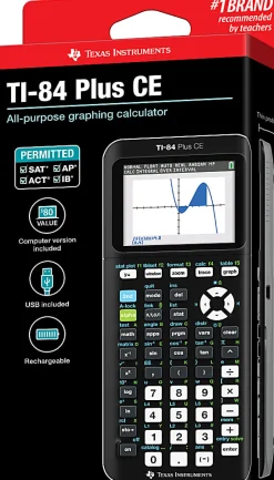 Texas Instruments® TI-84 Plus CE Graphing Calculator