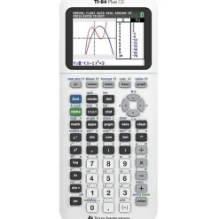 Texas Instruments TI-84 Plus CE Handheld Graphing Calculator, White