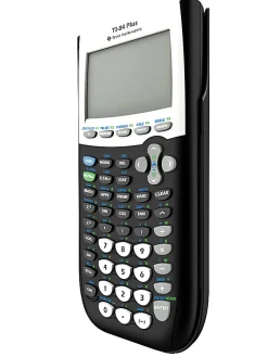 Texas Instruments® TI-84 Plus Graphing Calculator, Black/Silver/White