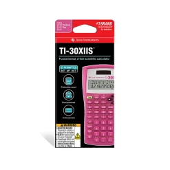Texas Instruments® TI-30X IIS Solar Scientific Calculator, Pink