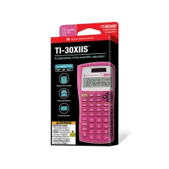 Texas Instruments® TI-30X IIS Solar Scientific Calculator, Pink
