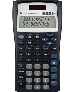 Texas Instruments® TI-30X IIS Solar Scientific Calculator, Black/Blue/White