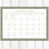 2026-2027, TF Publishing  Artisan Legacy Medium Desk Pad Monthly Blotter Calendar, 17" x 12", July 2026 to June 2027