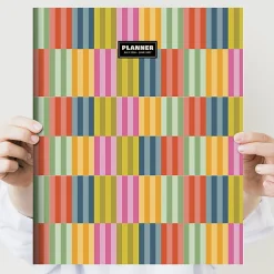 2026-2027, TF Publishing  Blocked Colors Large Monthly Planner, 11