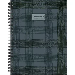 2026-2027, TF Publishing Blue Flannel Medium Weekly Monthly Planner, 8