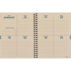 2026-2027, TF Publishing Green Forest Medium Weekly Monthly Planner, 8