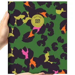 2026-2027, TF Publishing Lucky Leopard Large Monthly Planner, 11