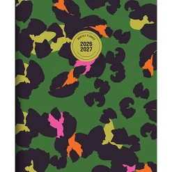 2026-2027, TF Publishing Lucky Leopard Large Monthly Planner, 11