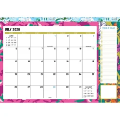 2026-2027, TF Publishing Maximal Mirage Medium Desk Pad Monthly Blotter Calendar, 17