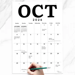 2026-2027, TF Publishing  Medium Art Poster Wall Calendar, 12" x 17", July 2026 to June 2027