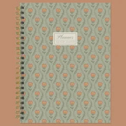 2026-2027, TF Publishing Repeated Posies Medium Weekly Monthly Planner, 8" x 6.5", July 2026 to June 2027
