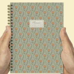 2026-2027, TF Publishing Repeated Posies Medium Weekly Monthly Planner, 8