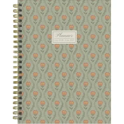 2026-2027, TF Publishing Repeated Posies Medium Weekly Monthly Planner, 8