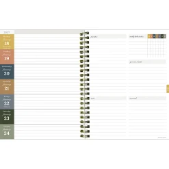 2026-2027, TF Publishing Repeated Posies Medium Weekly Monthly Planner, 8